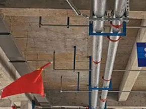 运河管廊支架的安装方法